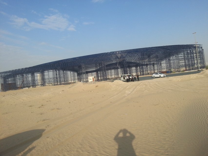 儋州大型场馆网架工程