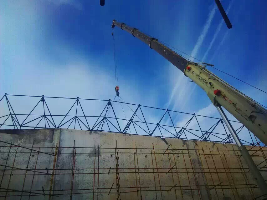 儋州食堂网架结构工程